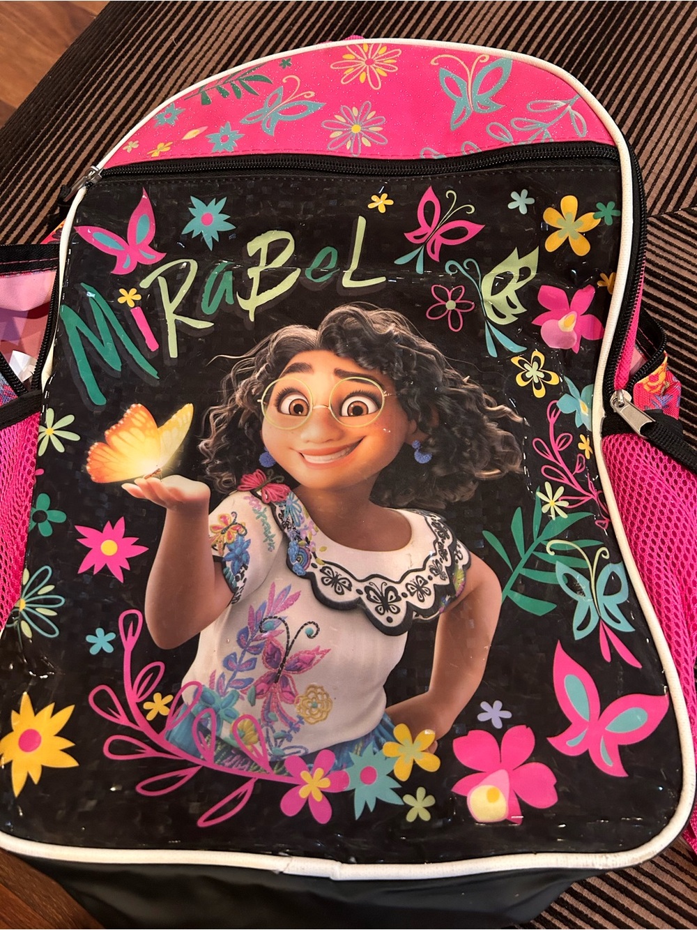 Encanto Character Backpack - Pink/Black